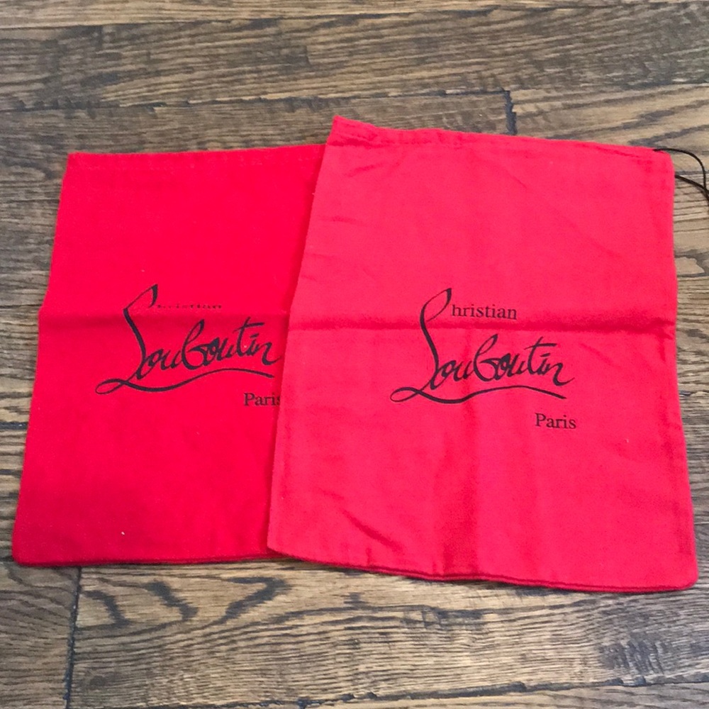 Louboutin dust bags